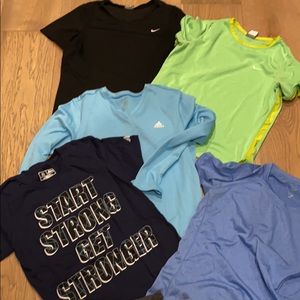 Workout shirts